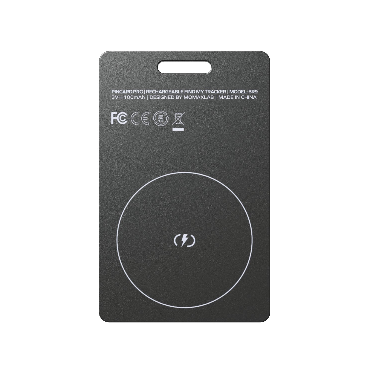 PinCard Pro Rechargeable Find My Tracker