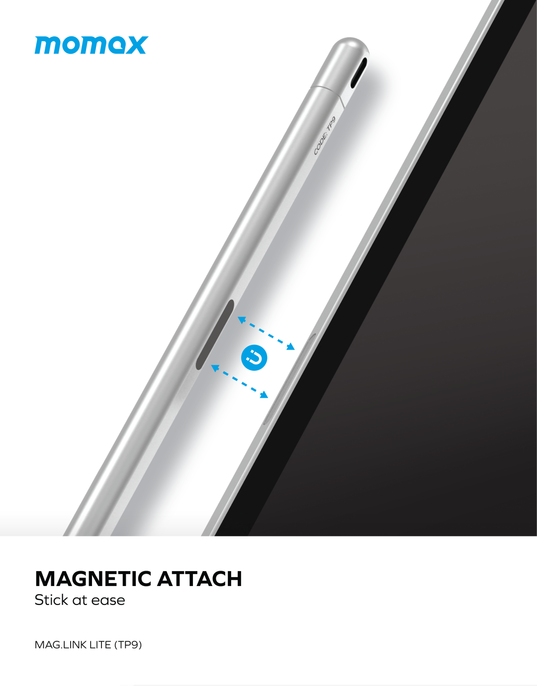 Mag.Link Magnetic Charging Active Stylus Pen for iPad