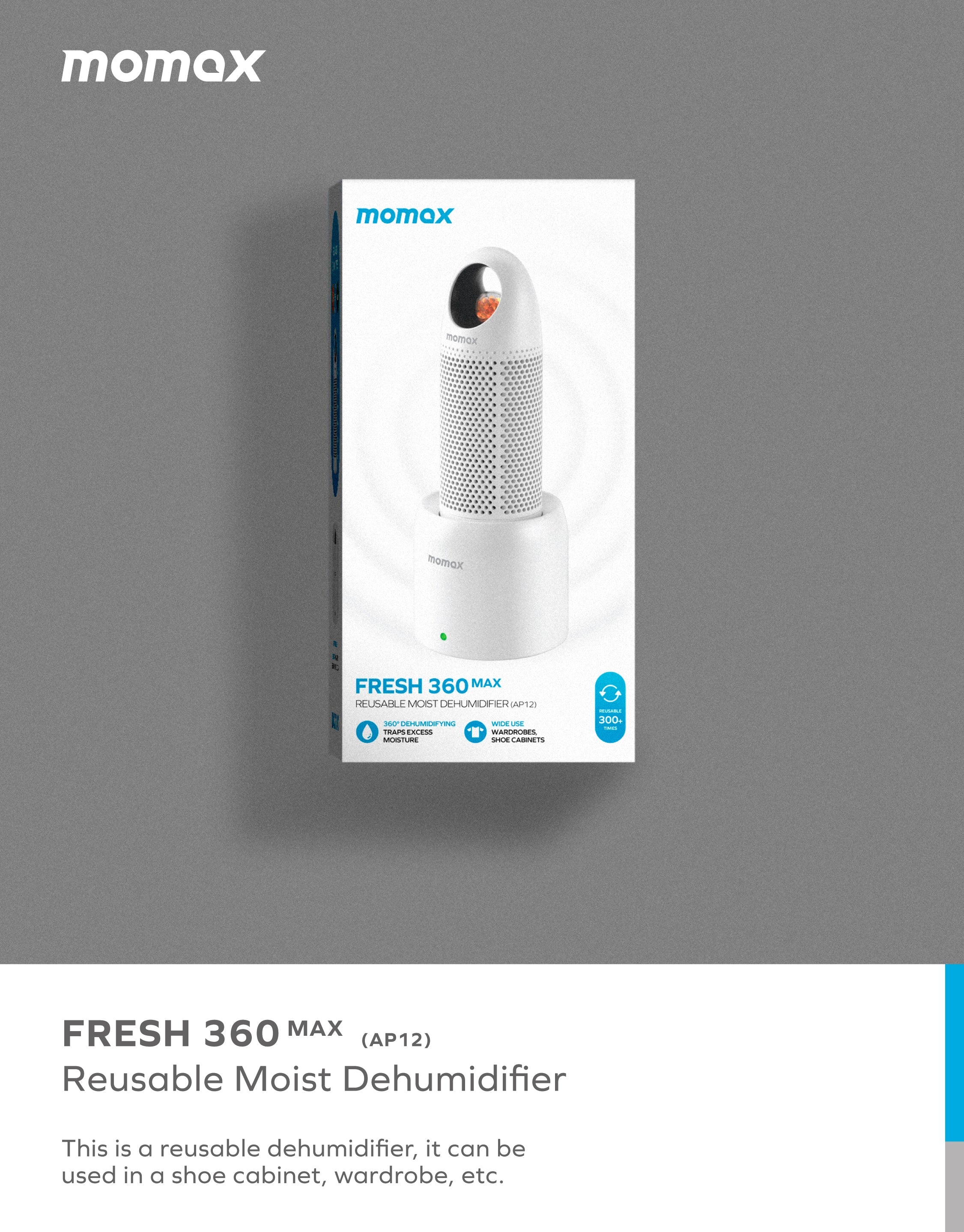 Fresh 360 Max Reusable Moist Dehumidifier