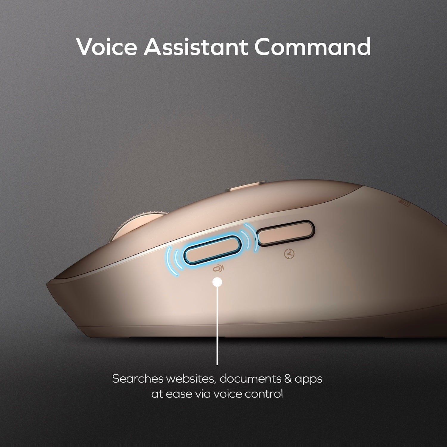 1-Folio AI-Powered Rechargeable Wireless Mouse