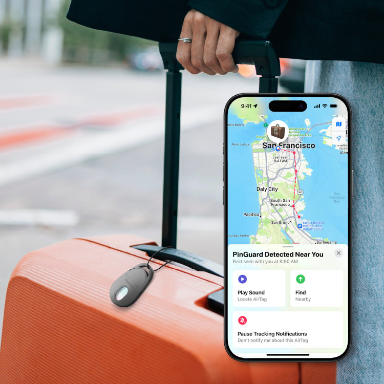 Pinguard Find My Locator Tracker with Anti-Spy Camera Detector