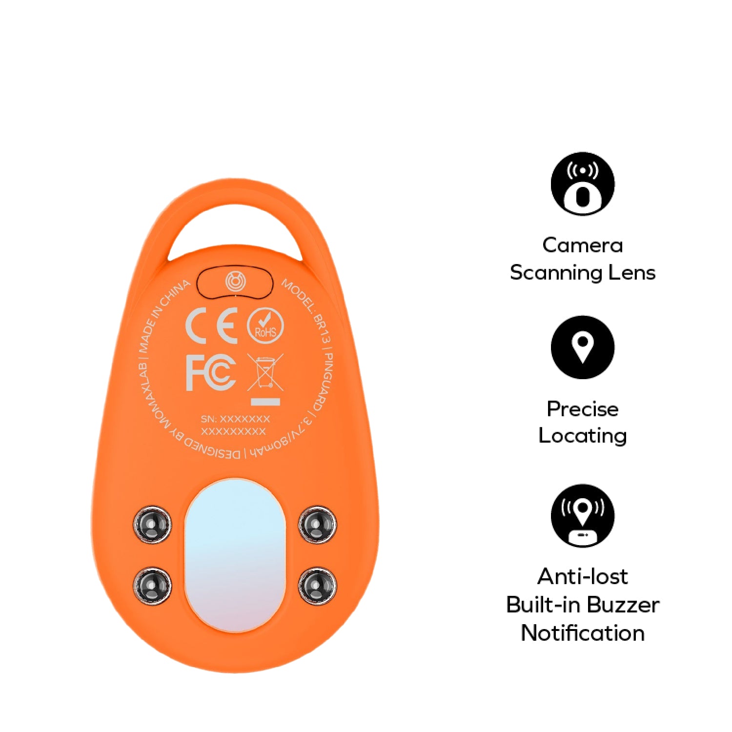 Pinguard Find My Locator Tracker with Anti-Spy Camera Detector