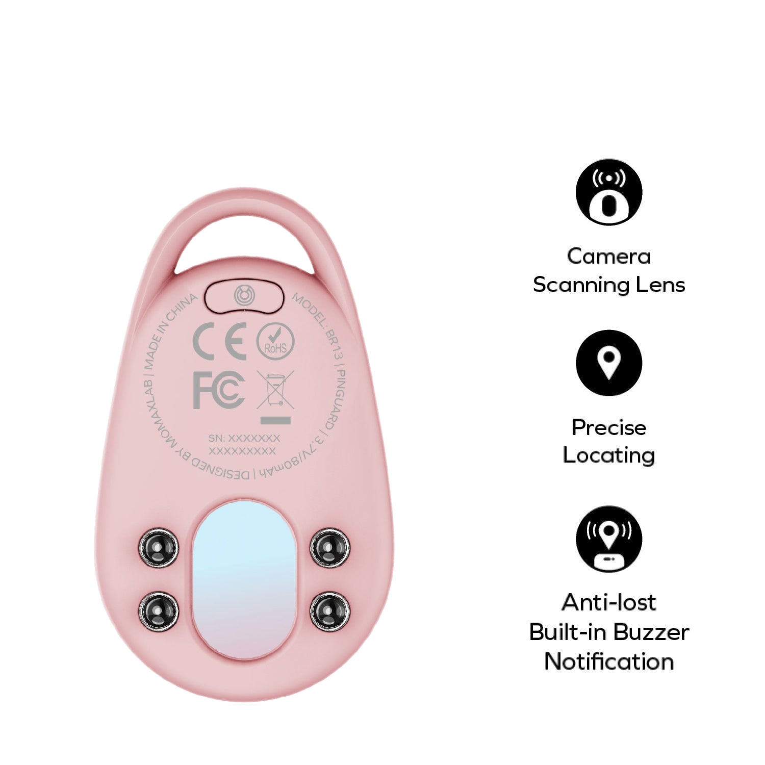 Pinguard Find My Locator Tracker with Anti-Spy Camera Detector