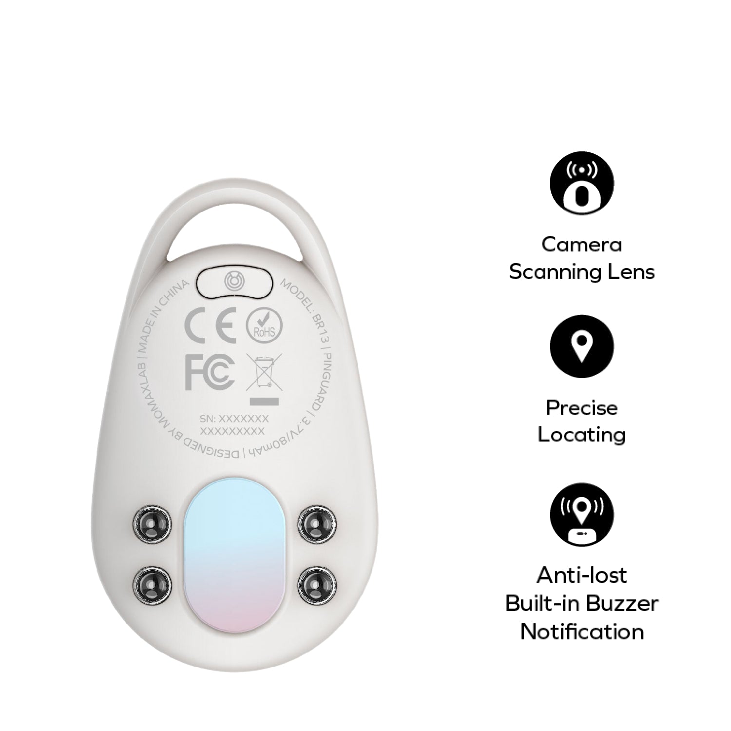 Pinguard Find My Locator Tracker with Anti-Spy Camera Detector