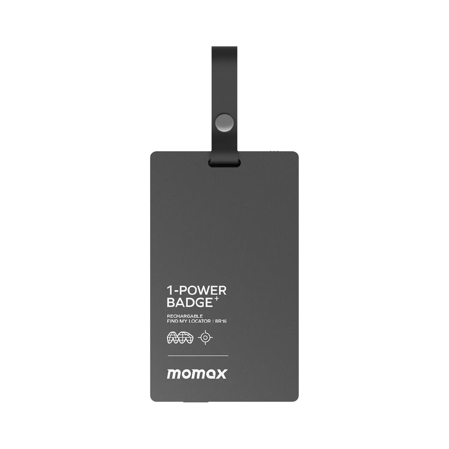 1-Power Badge+ Emergency Power Bank With Find My Locator Tracker