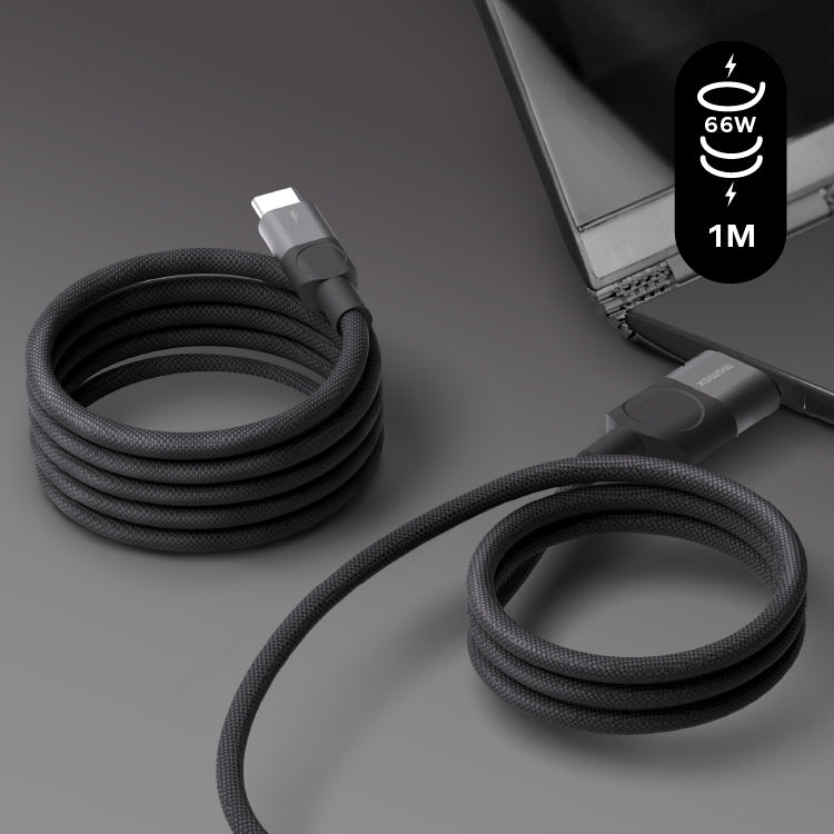 Mag.Link Magnetic USB-A to USB-C Cable 66W 1m