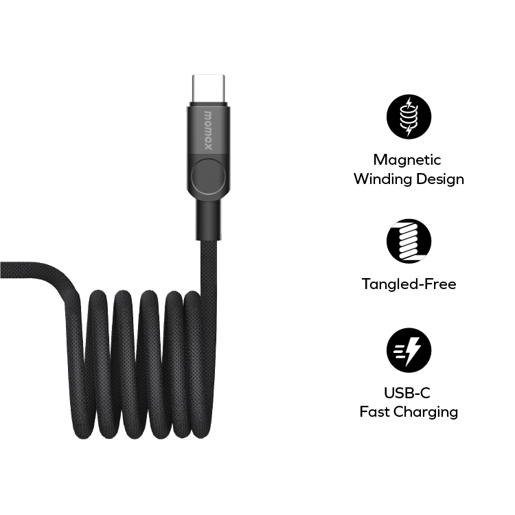 Mag.Link Magnetic USB-C to USB-C Cable 100W 2m