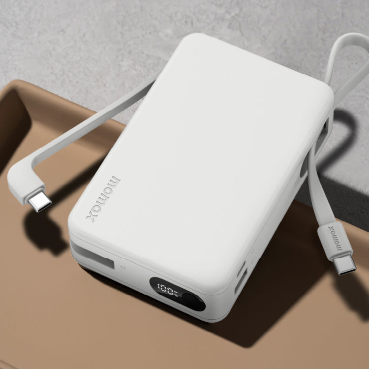 1-Power Vital+ Power Bank 20000mAh With 2 Built-In USB-C Cables