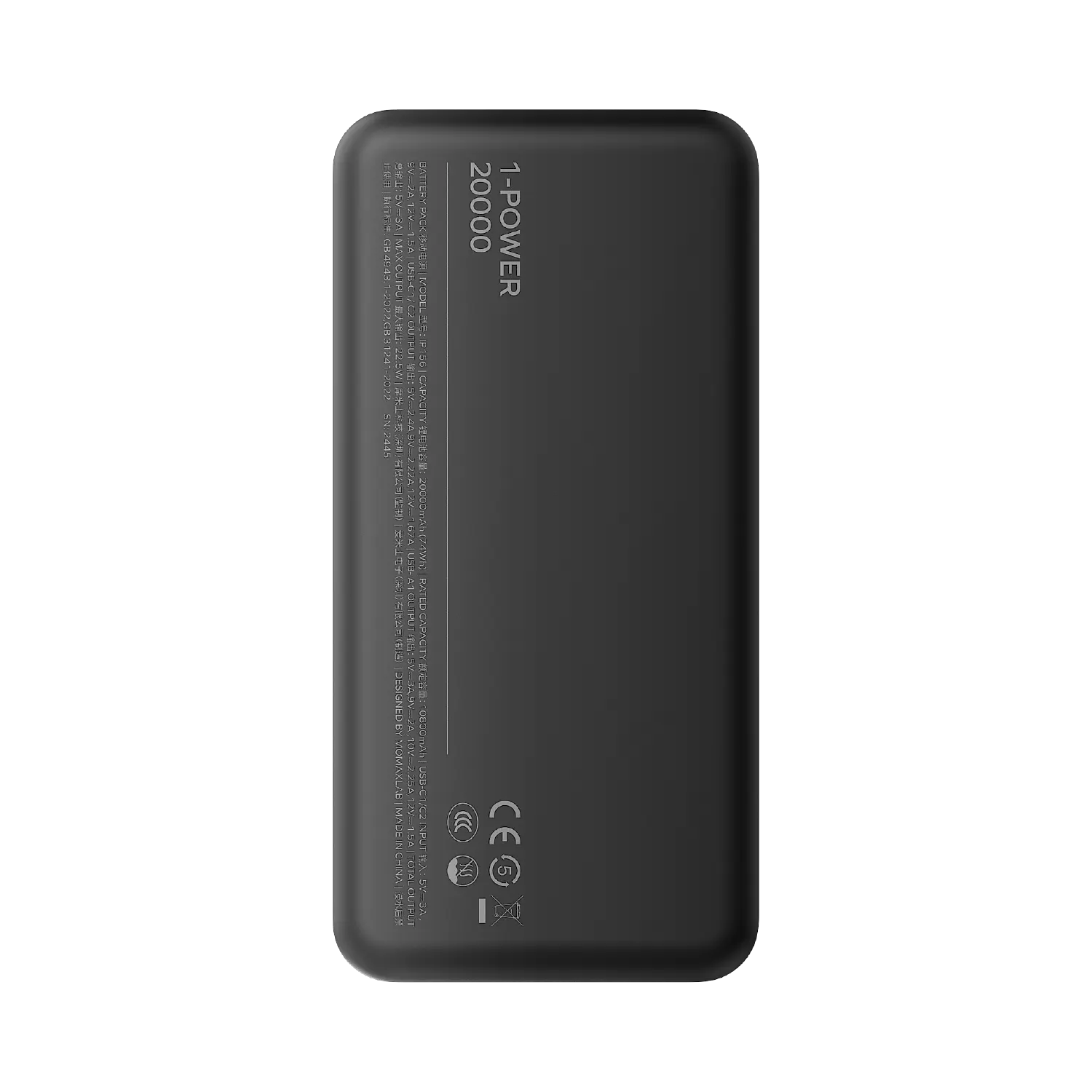 1-Power Vital Power Bank 20000mAh