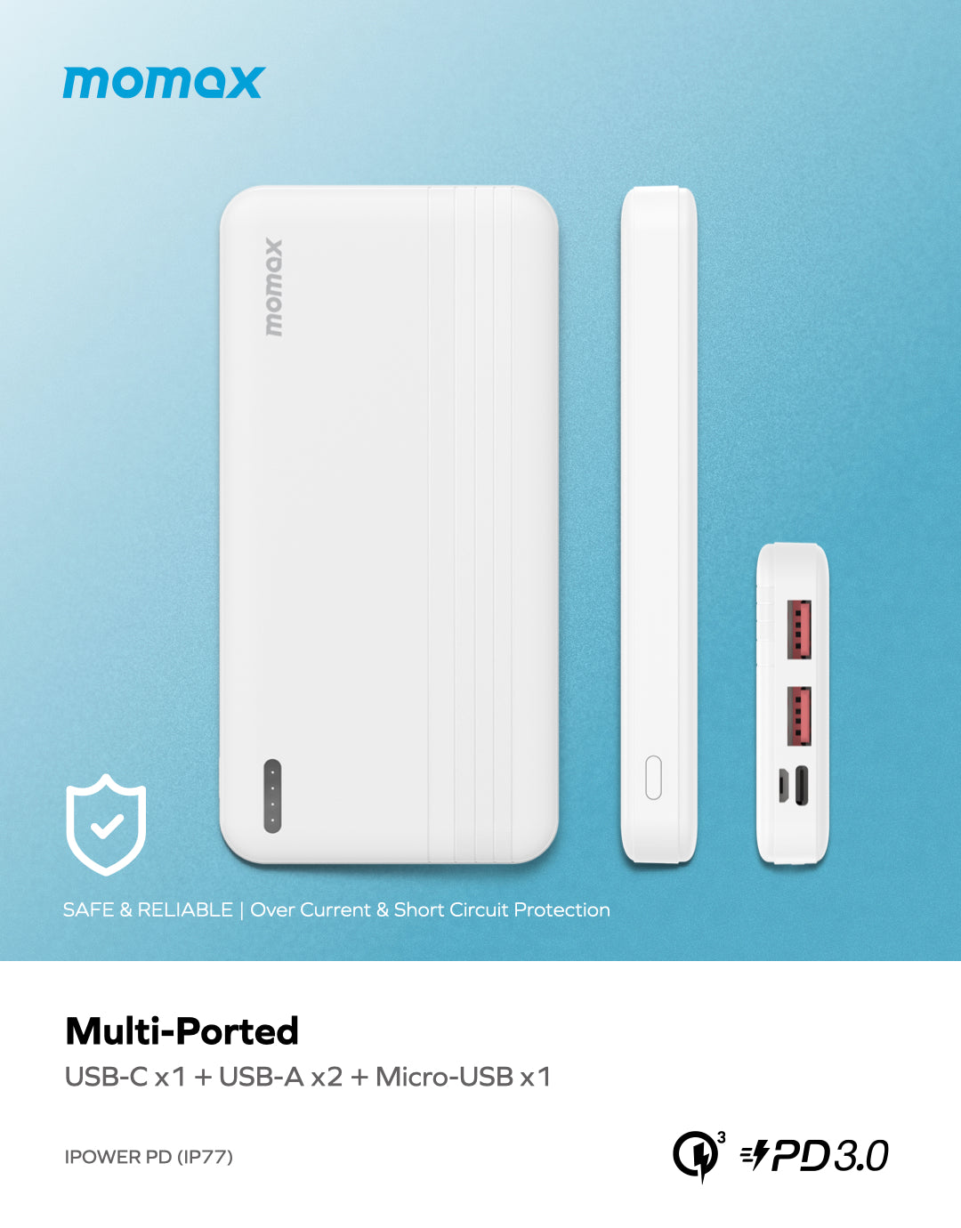 iPower PD Power Bank 10000mAh