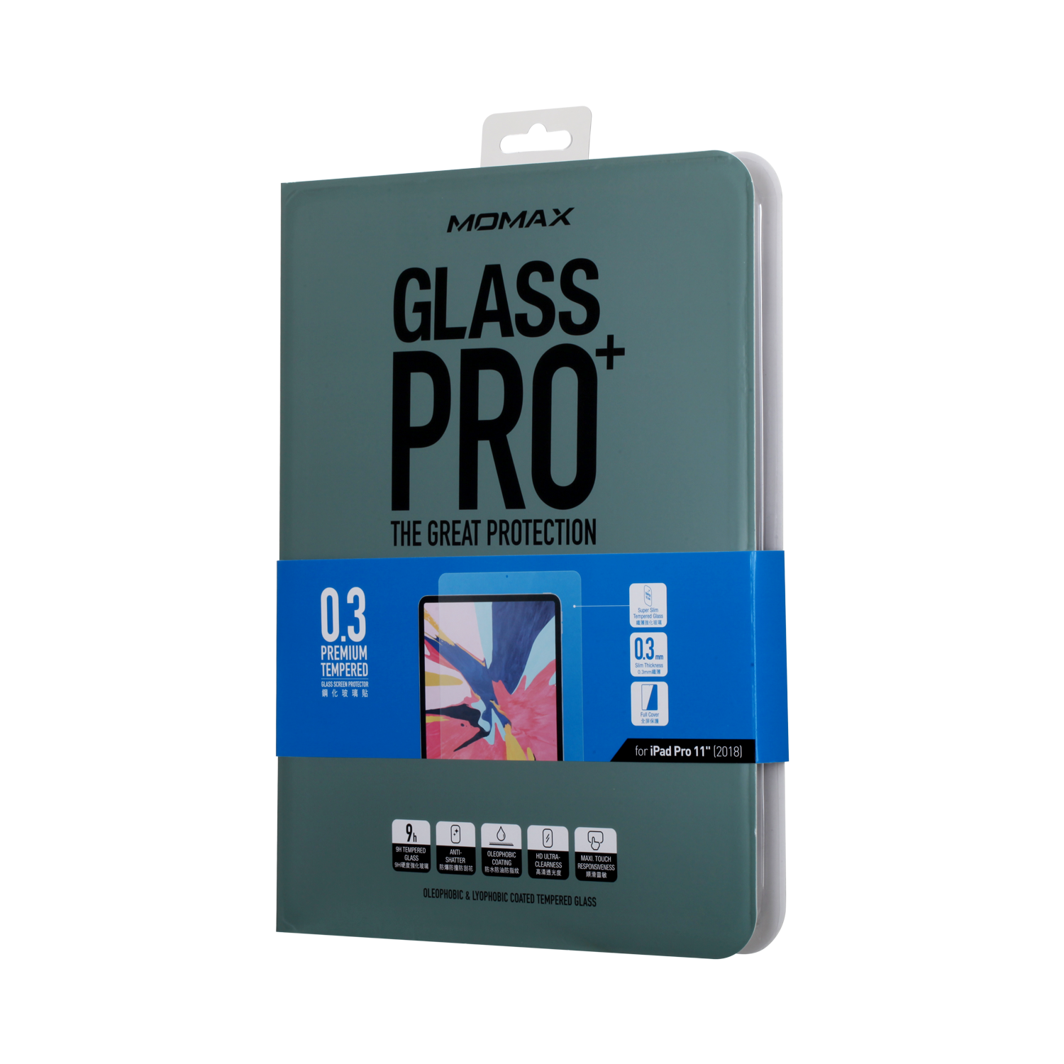 Glass Pro+ 0.3mm Tempered Glass Screen Protector for iPad Pro 11 Inches 2018/2020