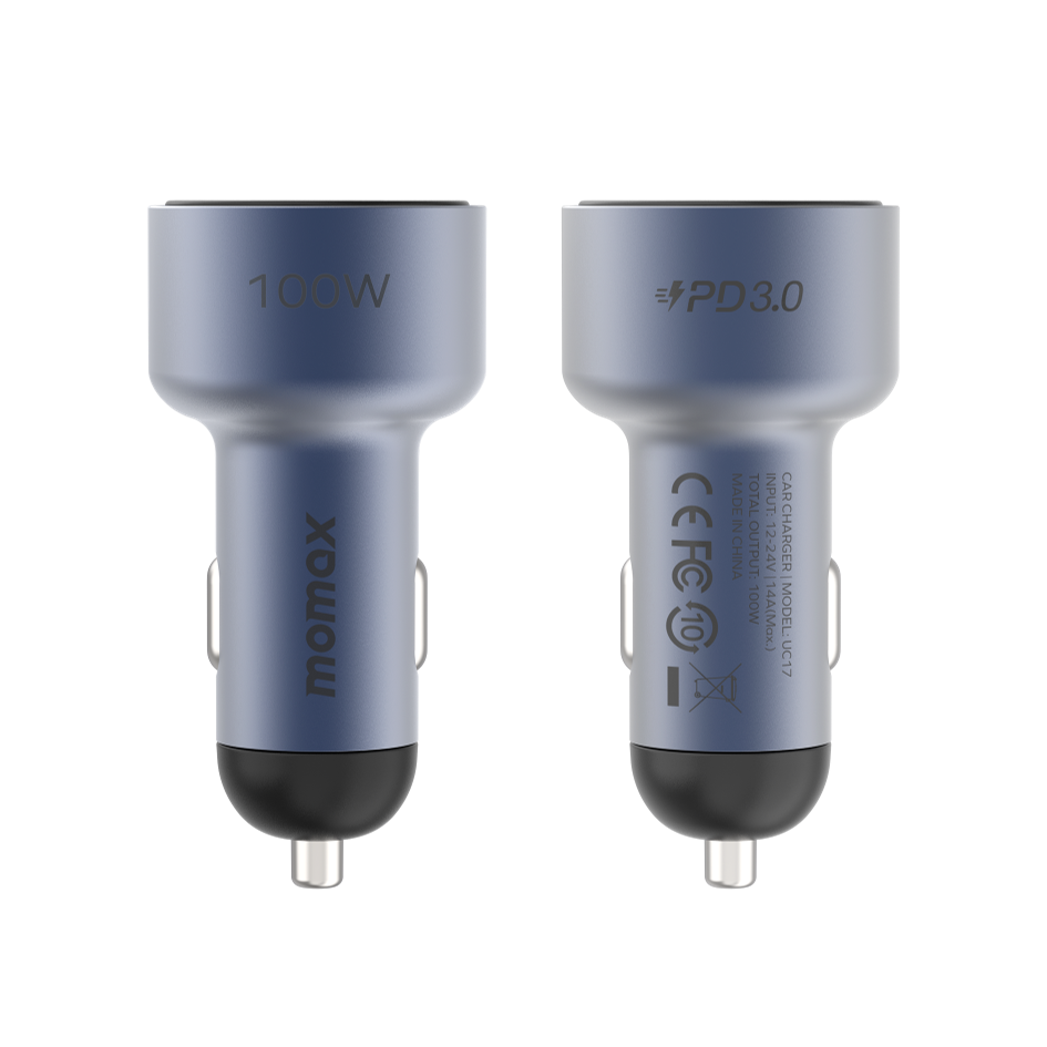 MoVe 3-Port Car Charger 100W