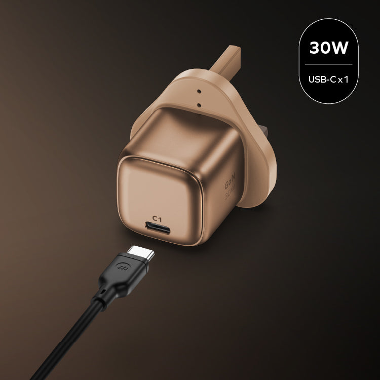 1-Charge 1-Port GaN Charger 30W