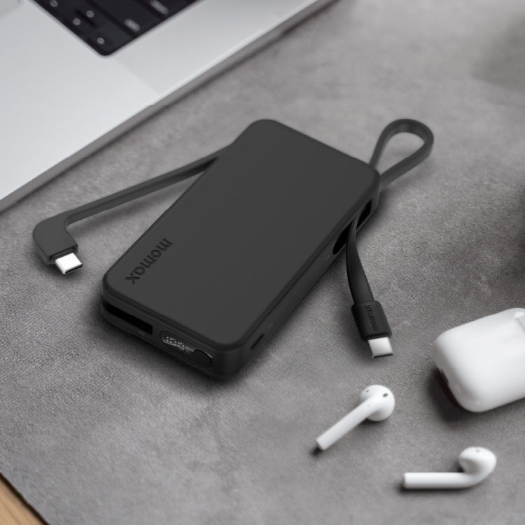 1-Power Vital+ Power Bank 10000mAh With 2 Built-In USB-C Cables