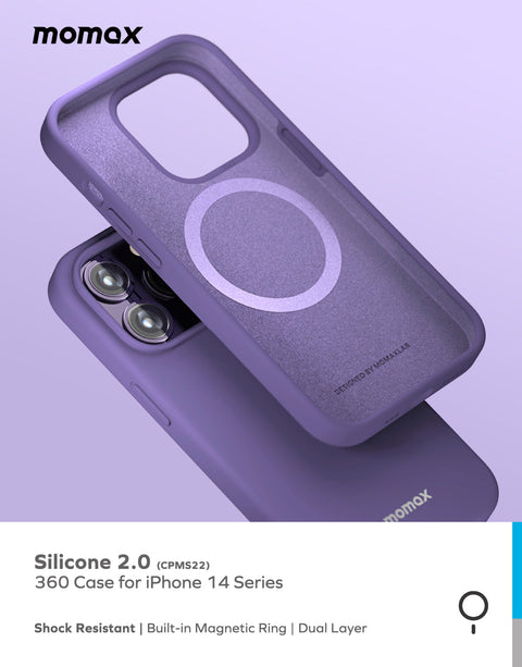 Funda de Silicona Case IPHONE 14 PRO-MAX - 7 Colores (MG922)